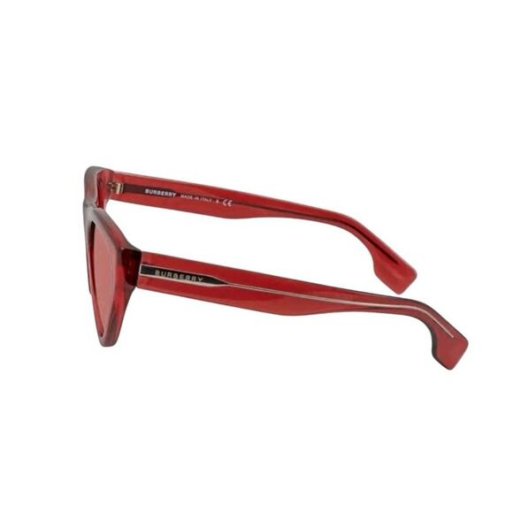 Luxottica Dark Violet Cat Eye Ladies Sunglasses - Picture 3 of 7